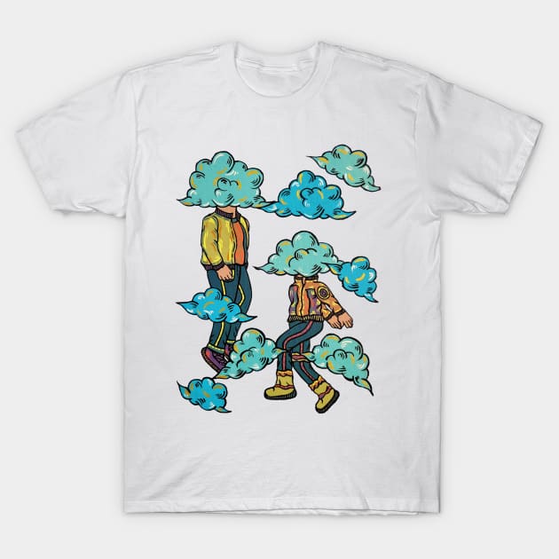 Head in the Clouds T-Shirt by Art by Rory 